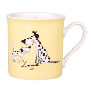 Kubek porcelanowy dla dzieci dekoracja Dalmatyńczyk 250 ml
