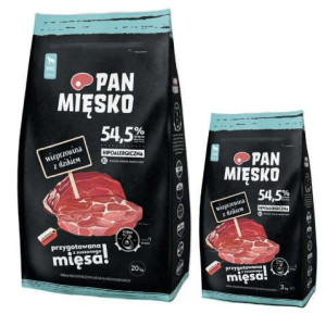 Pan Mięsko wieprzowina z dzikiem 20kg XL + 3kg GRATIS