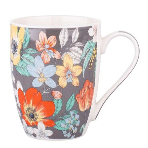 Kubek porcelanowy Kwiaty 300 ml