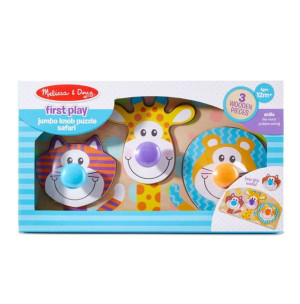 Melissa & Doug - Drewniane puzzle Safari