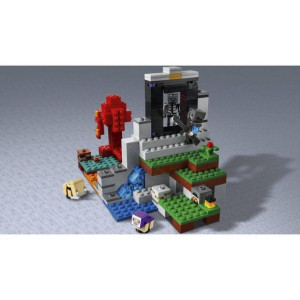 LEGO MINECRAFT 21172 PORTAL zestaw klocki figurki
