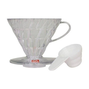 Hario plastikowy Drip V60-02 Clear