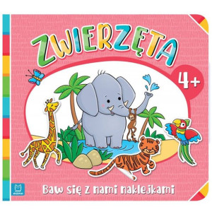 Baw się z nami naklejkami ZWIERZĘTA KS0216
