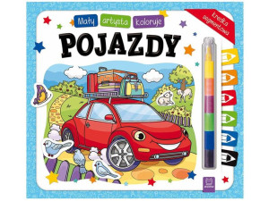 Aksjomat Mały artysta koloruje pojazdy KS0264
