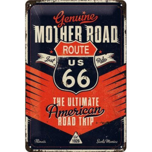 Szyld 30x20 tablica Route 66 The Ultimate Prezent Święta Hit