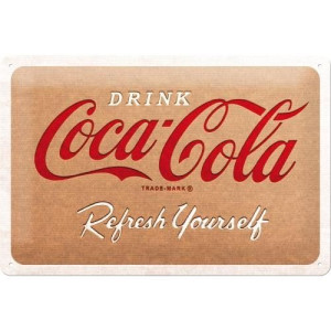 Szyld 30x20 tablica Coca-Cola Cardboard Prezent Święta Hit