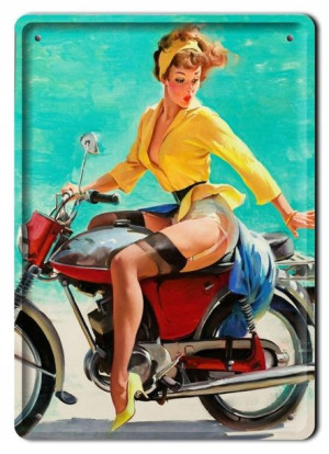 Szyld 30x40 Vintage Pin-Up Prezent Święta Hit