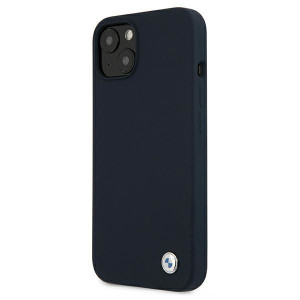 Etui BMW BMHCP13MSILNA Apple iPhone 13 granatowy/navy hardcase Silicone Sig