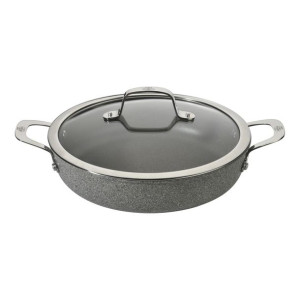 Indukcyjna patelnia głęboka z 2 uchwytami 28 cm