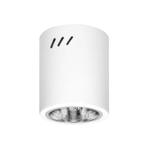 KORIN 13, oprawa typu downlight, 60W, E27, stal, biała
