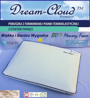 Poduszka Ortopedyczna Dream-Cloud Premium Bio 60x40x12cm