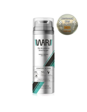 Wars EXPERT FOR MEN Żel do golenia SENSITIVE