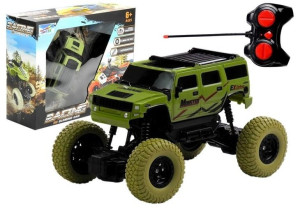 Auto Zdalnie Sterowane Jeep R/c 1:18 Zielone