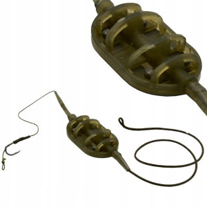 Gotowy Uzbrojony koszyk metod Method Feeder 30g #4