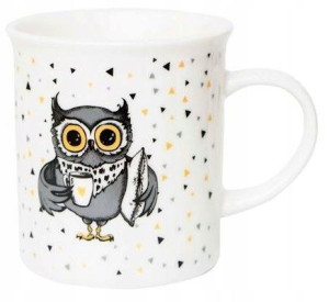 Kubek Gatunkowa Porcelana Sowa 330ml.