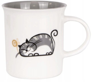 Kubek Gatunkowa Porcelana Zakochane Koty 330ml.