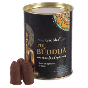 Kadzidełka stożki Goloka Backflow Budda
