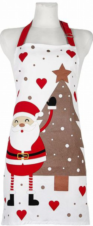 Fartuch kuchenny MIKOŁAJ BOŻE NARODZENIE HAPPY XMAS
