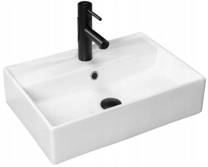 Umywalka Nablatowa Ścienna Ceramiczna Valeria Rea