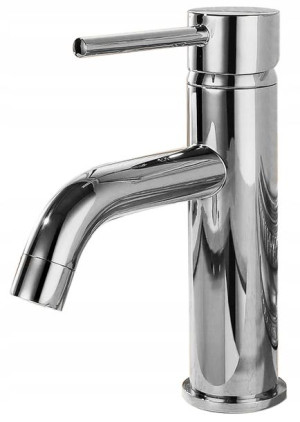 Bateria Umywalkowa Lungo Chrom Niska Kran Rea