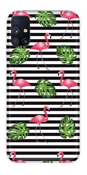 Casegadget Etui Nadruk Flamingi W Paski Samsung Galaxy M51