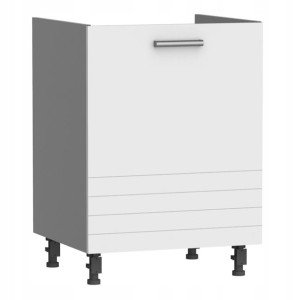 Szafka pod Zlew 60 cm PAULA Biały Mat