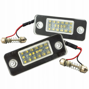 Led Rejestracji 18xled Audi A8 D3 4e Canbus 02-10
