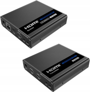 Konwerter HDMI na LAN 4K IP SPH-676C - ZESTAW