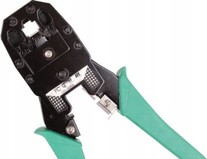 Zaciskarka ZACISKACZ wtyków RJ45 LAN 3w1 GETFORT