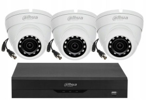 Zestaw Monitoringu Dahua Rejestrat 3xkamera 2.1mpx