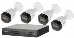 Zestaw Monitoringu Dahua Rejestrator 4xkamera 2mpx