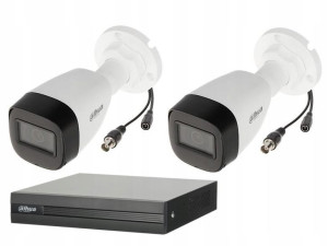 Zestaw Monitoringu Dahua Rejestrator 2xkamera 2mpx
