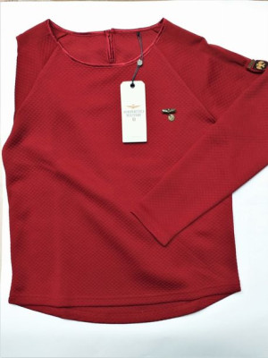 Aeronautica Militare Bluza damska 152FE996DF239, Rozmiar: S, czerwona