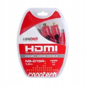 Kabel HDMI 1,5M high speed pozłacane końcówki 4K