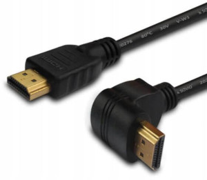 Kabel Hdmi Kątowy 1,5m 4k 2k Full Hd Uhd Przewód