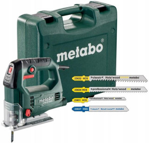 Wyrzynarka Metabo STEB 65 QUICK SET Walizka 450W