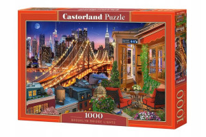 Puzzle 1000 Brooklyn Bridge Lights Castor