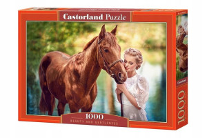Puzzle 1000 Beauty and Gentleness Koń Castor
