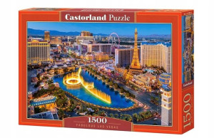 Puzzle 1500 Fantastyczne Las Vegas Castor