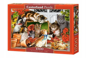 Puzzle 1500 Kittens Play Time Castor