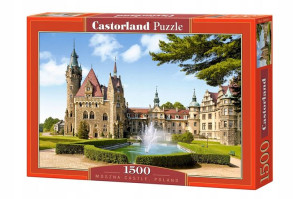 Puzzle 1500 Moszna Castle Zamek Moszna Castor