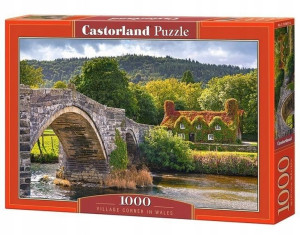 Puzzle 1000 Village Corner in Wales Castor