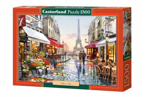 Puzzle 1500 Flower Shop Kwiaciarnia Paryż Castor