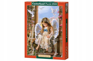 Puzzle 1500 Tender Love Anielska Miłość Castor