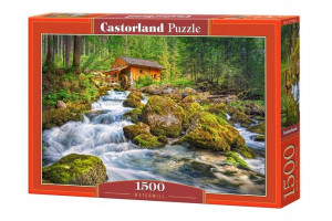 Puzzle 1500 Watermill Młyn wodny Castorland