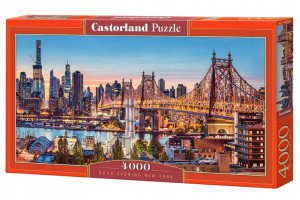 Puzzle 4000 Good Evening New York Castor Nowy Jork