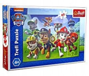 Puzzle 60 Psi Patrol Gotowi do akcji TREFL