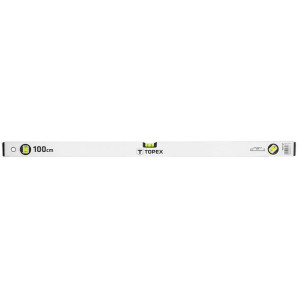 Poziomnica aluminiowa anodowana 100 cm, 3 libelle