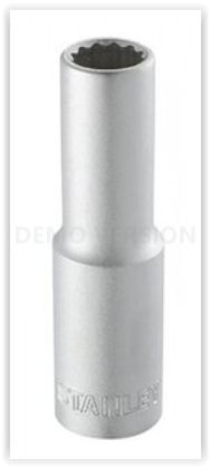 Nasadka długa 17 mm 12 pkt 1/2", mat