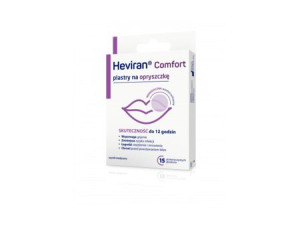 Heviran Comfort Plastry Na Opryszczkę 15 Sztuk